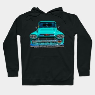 1959 Chevrolet Apache 3100 Stepside PIckup Truck Hoodie